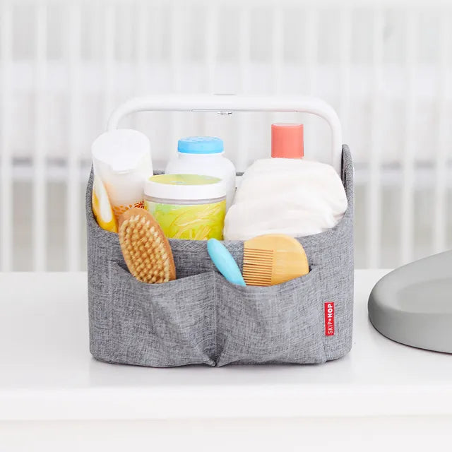 Skip Hop Light Up Diaper Caddy - Grey - Laadlee