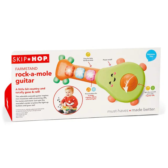 Skip Hop Farmstand Rock - A - Mole Guitar - Laadlee
