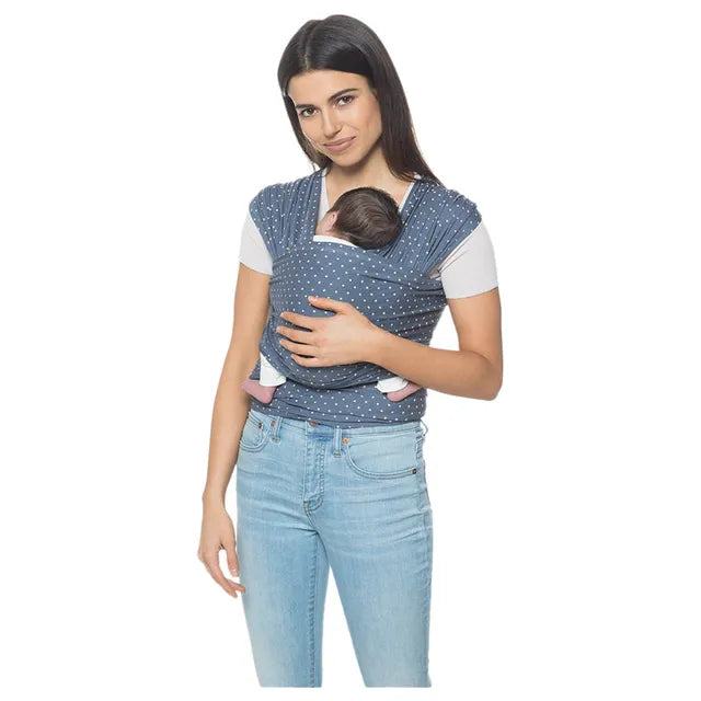 ErgoBaby Aura Baby Wrap - Coral Dots - Laadlee