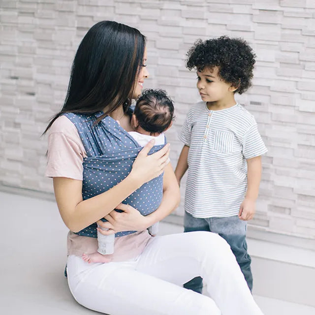 ErgoBaby Aura Baby Wrap - Coral Dots - Laadlee