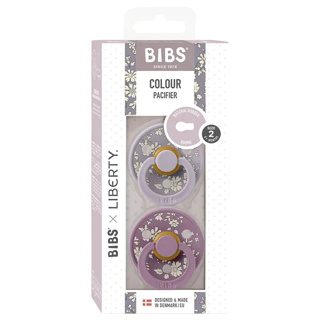 BIBS x LIBERTY 2 Pack Colour Capel Latex S2 - Fossil Grey Mix - Laadlee