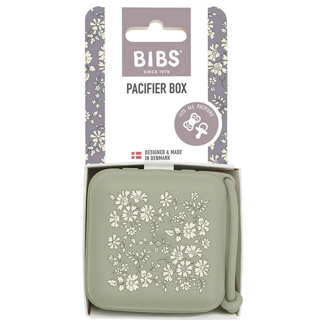 BIBS x LIBERTY Pacifier Box - Cape / lSage - Laadlee