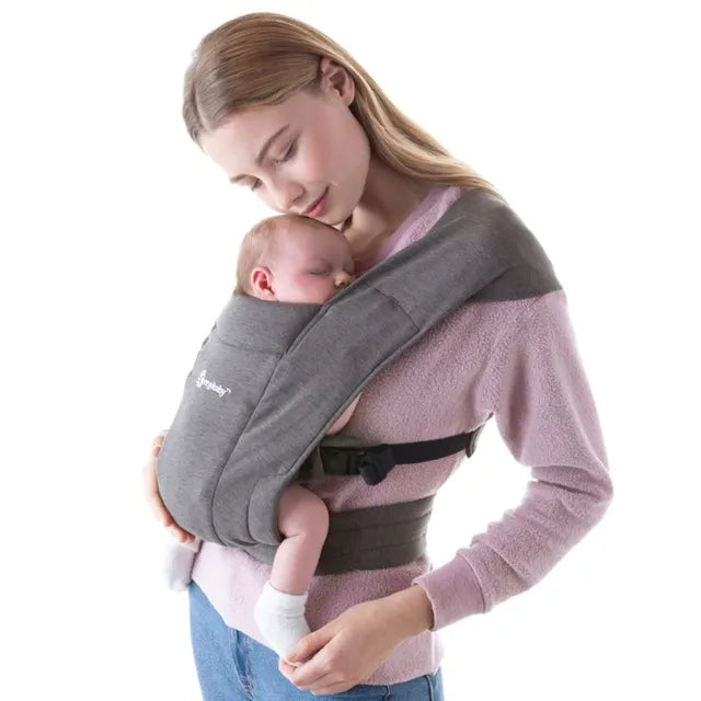 Ergobaby Embrace Newborn Carrier - Heather Grey - Laadlee