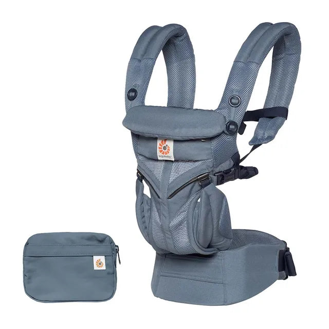 Ergobaby Omni 360 Cool Air Mesh Baby Carrier - Midnight Blue - Laadlee