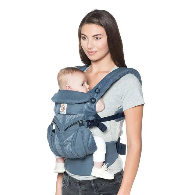 Ergobaby Omni 360 Cool Air Mesh Baby Carrier - Midnight Blue - Laadlee