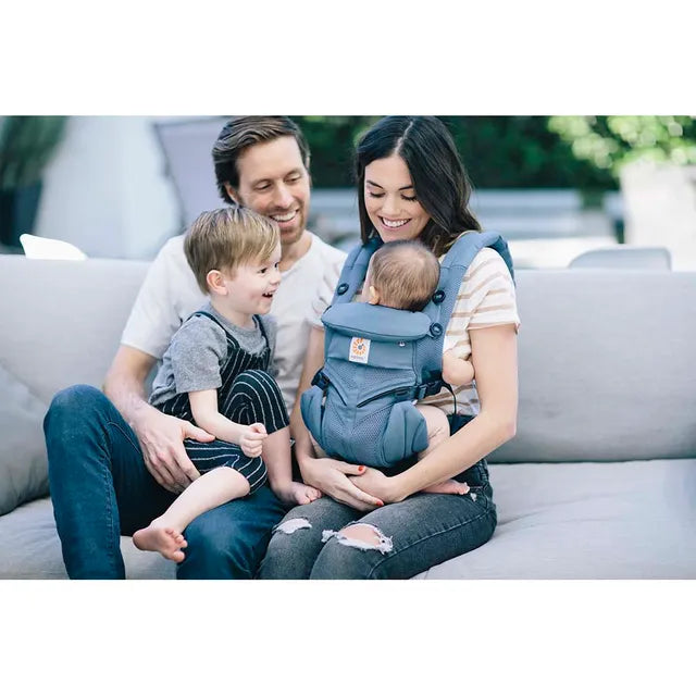 Ergobaby Omni 360 Cool Air Mesh Baby Carrier - Midnight Blue - Laadlee
