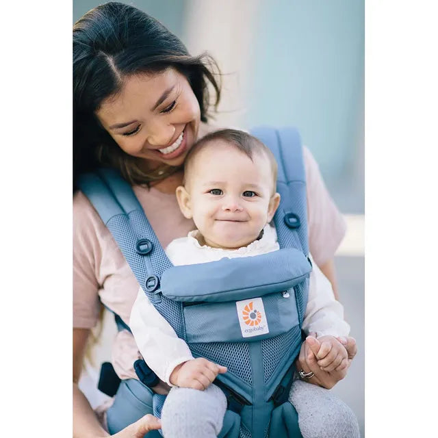Ergobaby Omni 360 Cool Air Mesh Baby Carrier - Midnight Blue - Laadlee