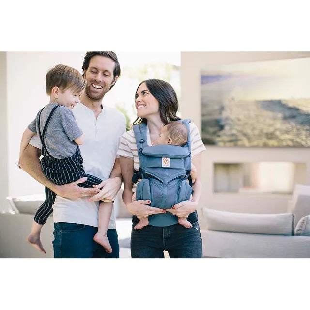 Ergobaby Omni 360 Cool Air Mesh Baby Carrier - Midnight Blue - Laadlee