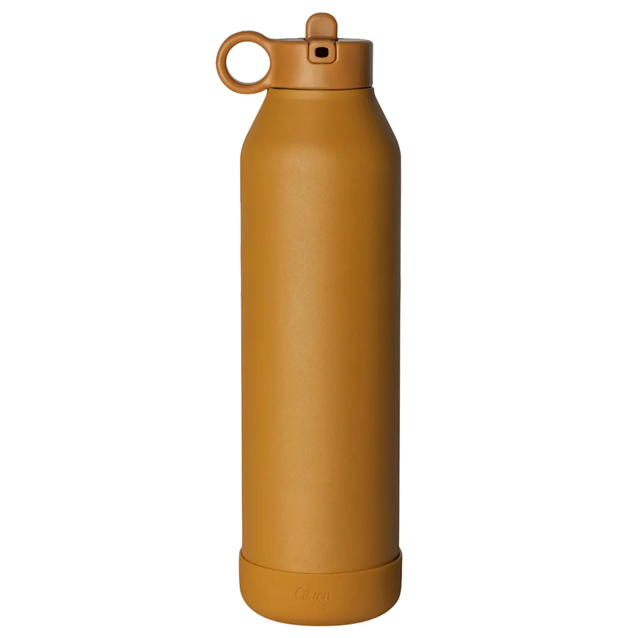 Citron Stainless Steel Water Bottle 350ml - Caramel - Laadlee