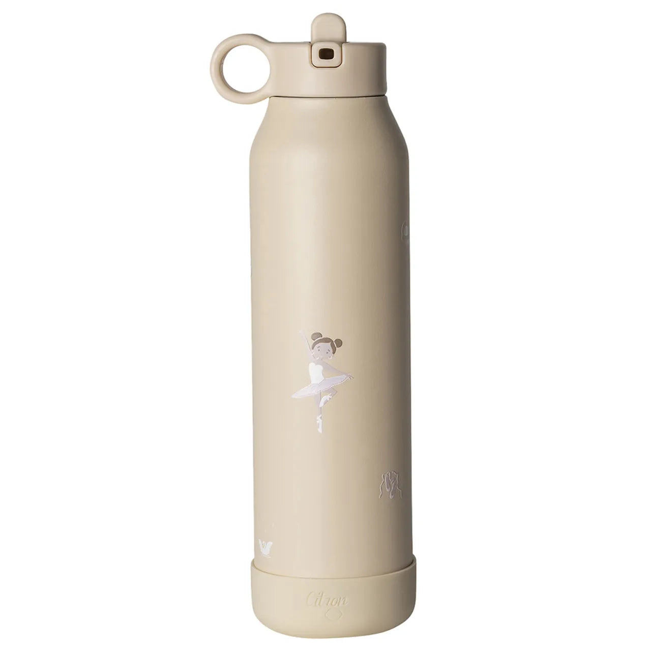 Citron Stainless Steel Water Bottle 500ml - Ballerina - Laadlee