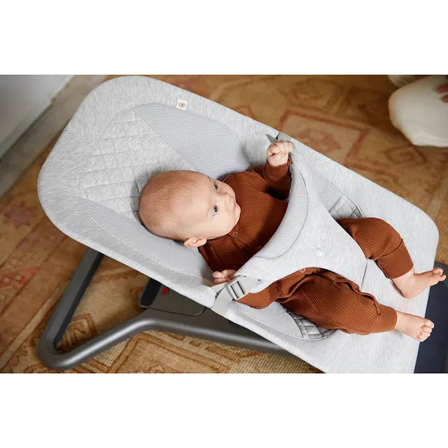 Ergobaby Evolve 3 in 1 Bouncer - Light Grey - Laadlee
