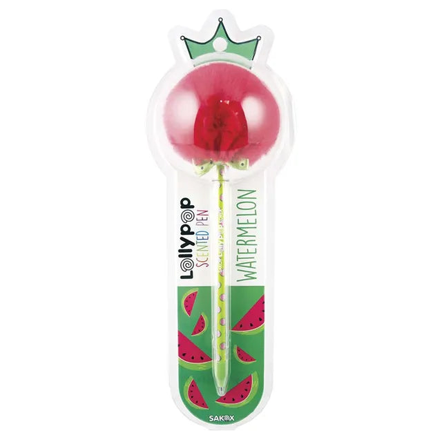 OOLY Sakox Scented Lollypop Pen - Watermelon - Laadlee