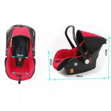 Pikkaboo Infant Car Seat - Red - Laadlee