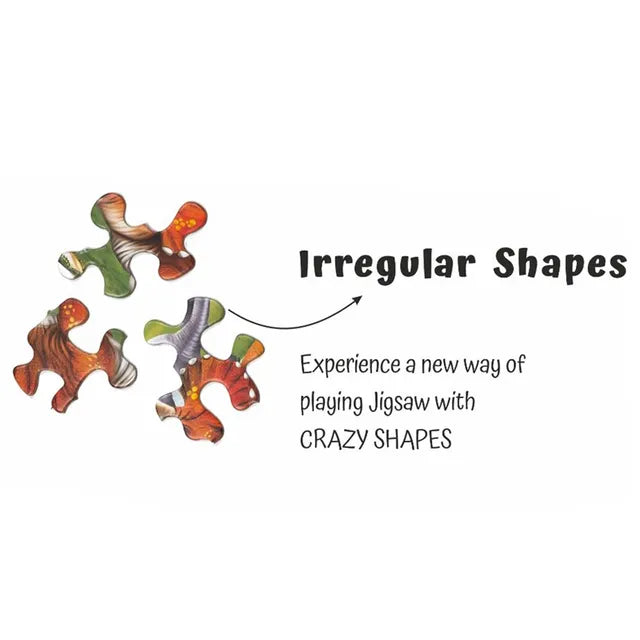 Unikplay Go Crazy Jigsaw Puzzle 2 Trays - Dino - Laadlee