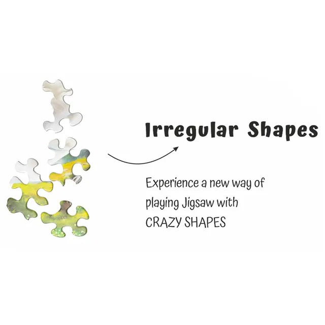 Unikplay Go Crazy Jigsaw Puzzle 2 Trays - Unicorn - Laadlee