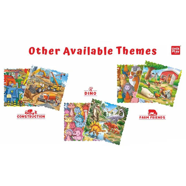 Unikplay Go Crazy Jigsaw Puzzle 2 Trays - Unicorn - Laadlee