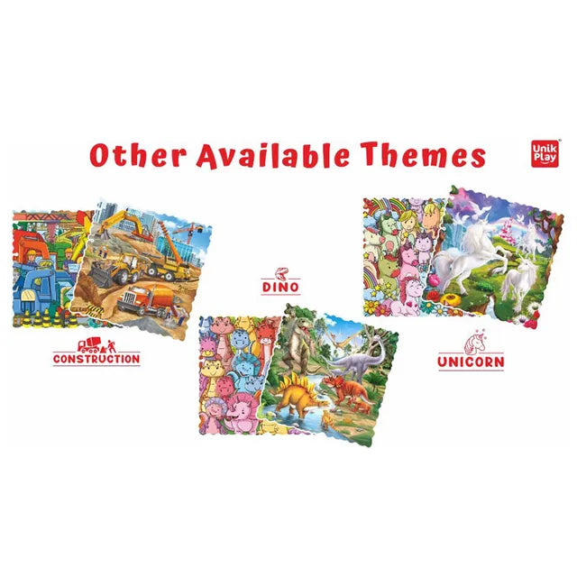 Unikplay Go Crazy Jigsaw Puzzle 2 Trays - Farm - Laadlee