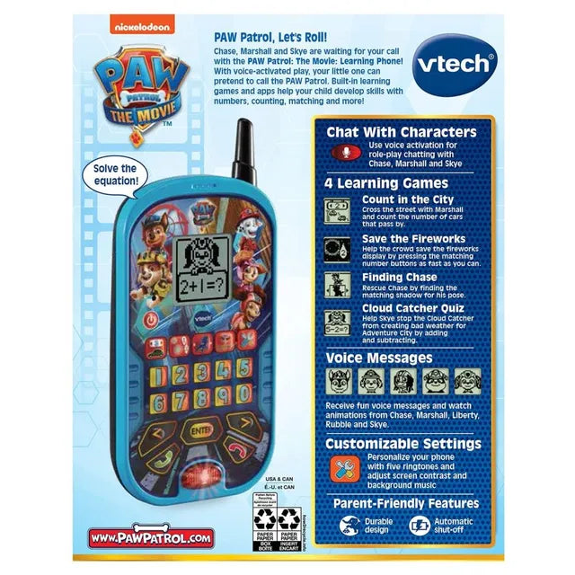 VTech Paw Patrol: The Movie: Learning Phone - Laadlee