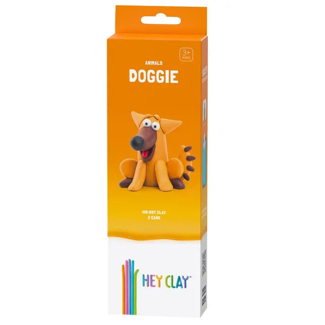 Hey Clay - DIY Doggie Plastic Modelling Air-Dry Clay - 3pcs - Laadlee