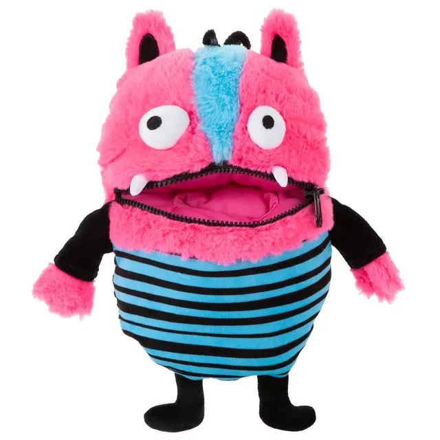 PMS Worry Monster Rabbit Fur Soft Plush Toy 11-inch - Assorted 1pc - Laadlee