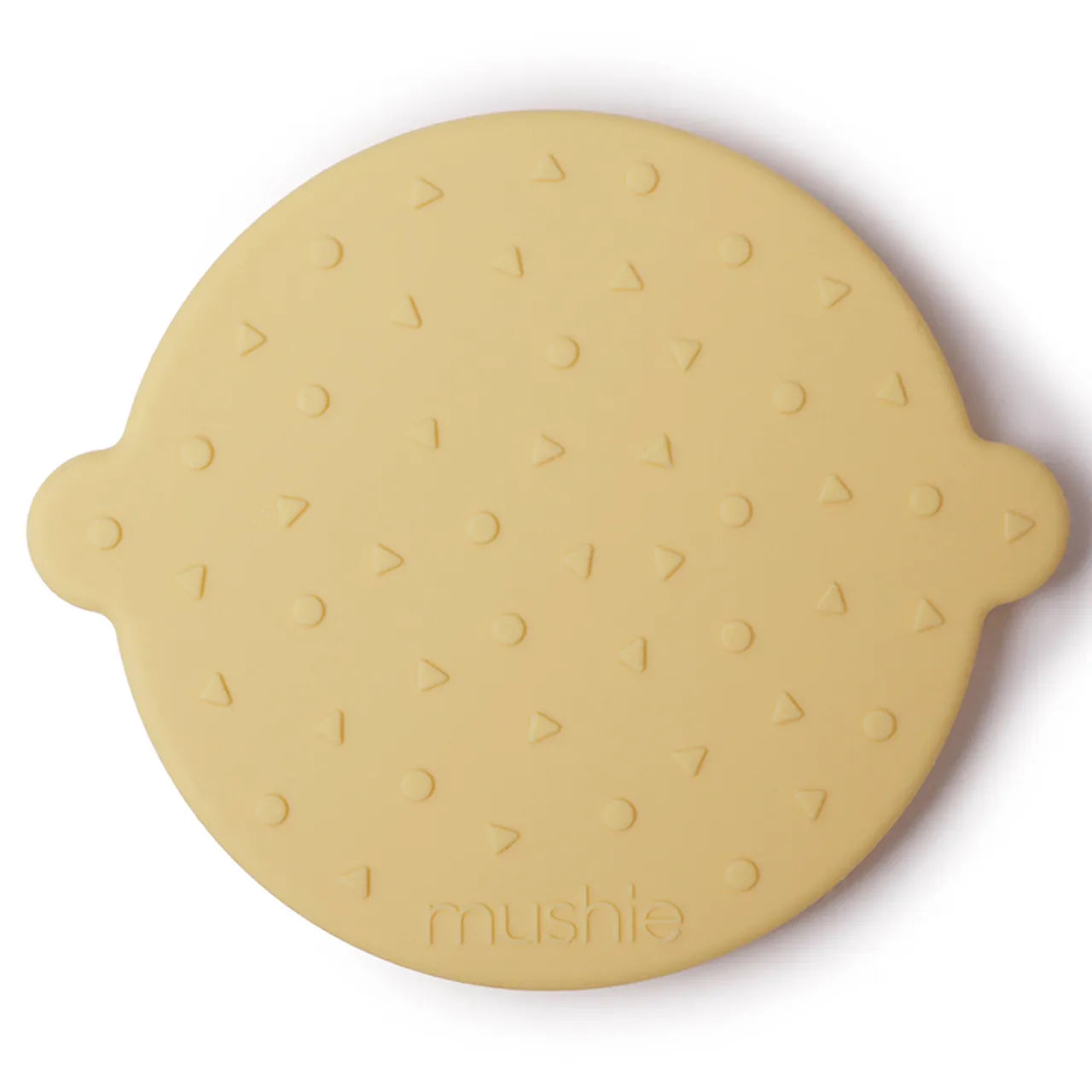 Mushie Teether Face Banana Cream - Laadlee
