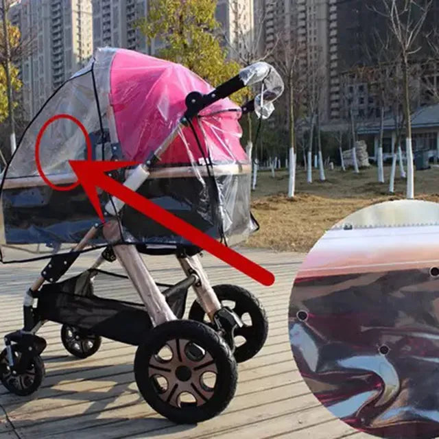 Pikkaboo - Stroller Universal Rain Cover - Laadlee