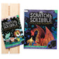 OOLY Mini Scratch & Scribble - Safari Party - Laadlee