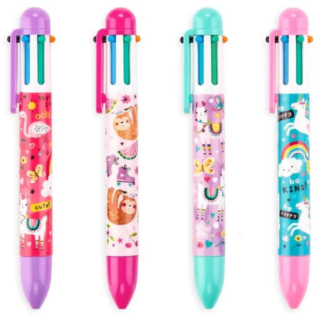 OOLY 6 Click Pens - Funtastic Friends - Laadlee