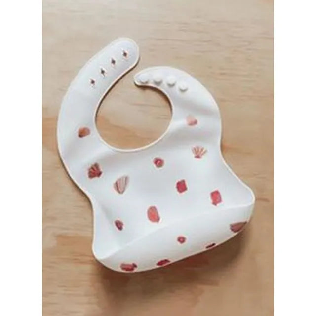Mushie Silicone Bib Light Shell - Laadlee