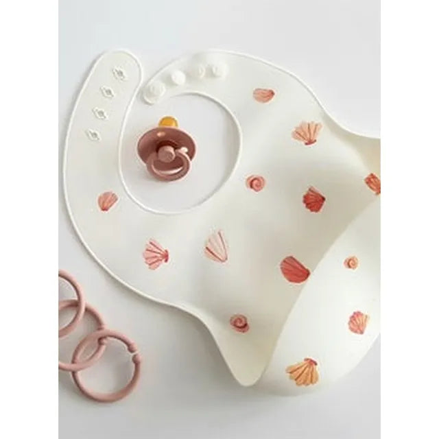 Mushie Silicone Bib Light Shell - Laadlee