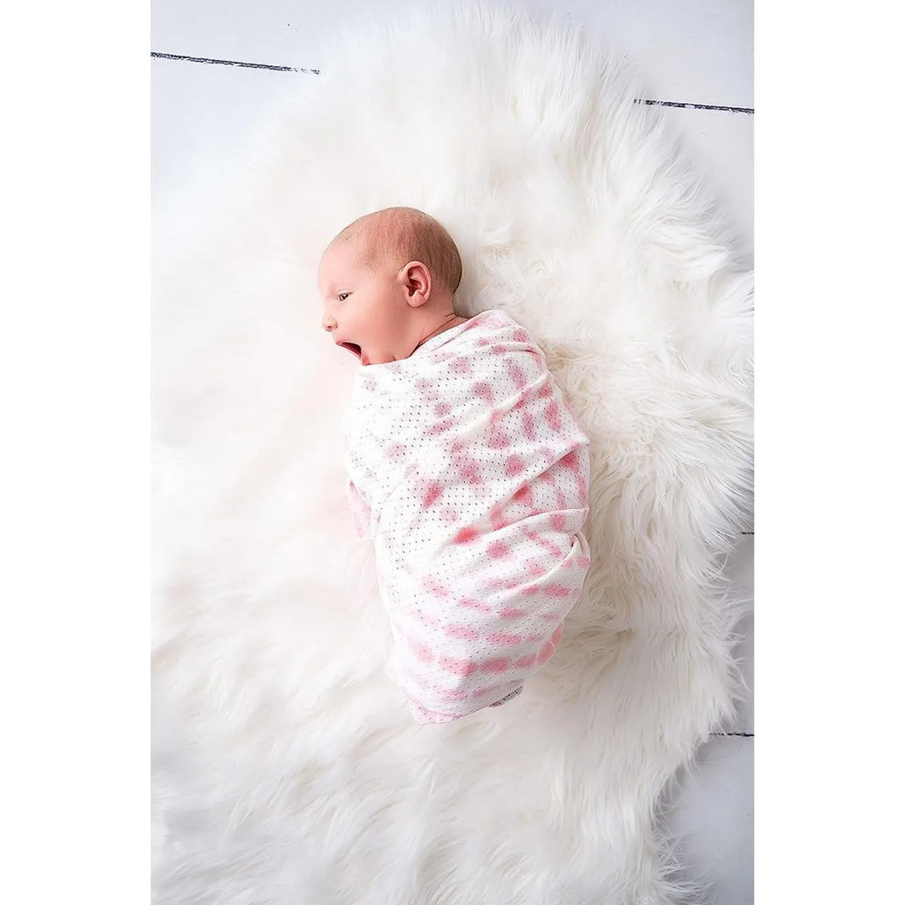 Woombie Air- Wrap Organic Blankets - Dusty Rose - Laadlee