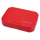 Yumbox Original 6 Compartment Rocket Lunch Box - Road Red - Laadlee