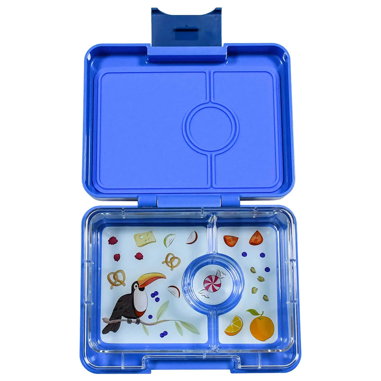 Yumbox 3 Compartment Snack Box- True Blue - Laadlee