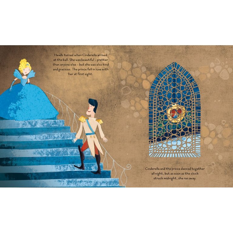 Sassi Die-Cut Reading - Cinderella - Laadlee