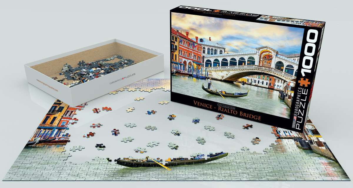 EuroGraphics Venice - The Grand Canal 1000 Pieces Puzzle - Laadlee