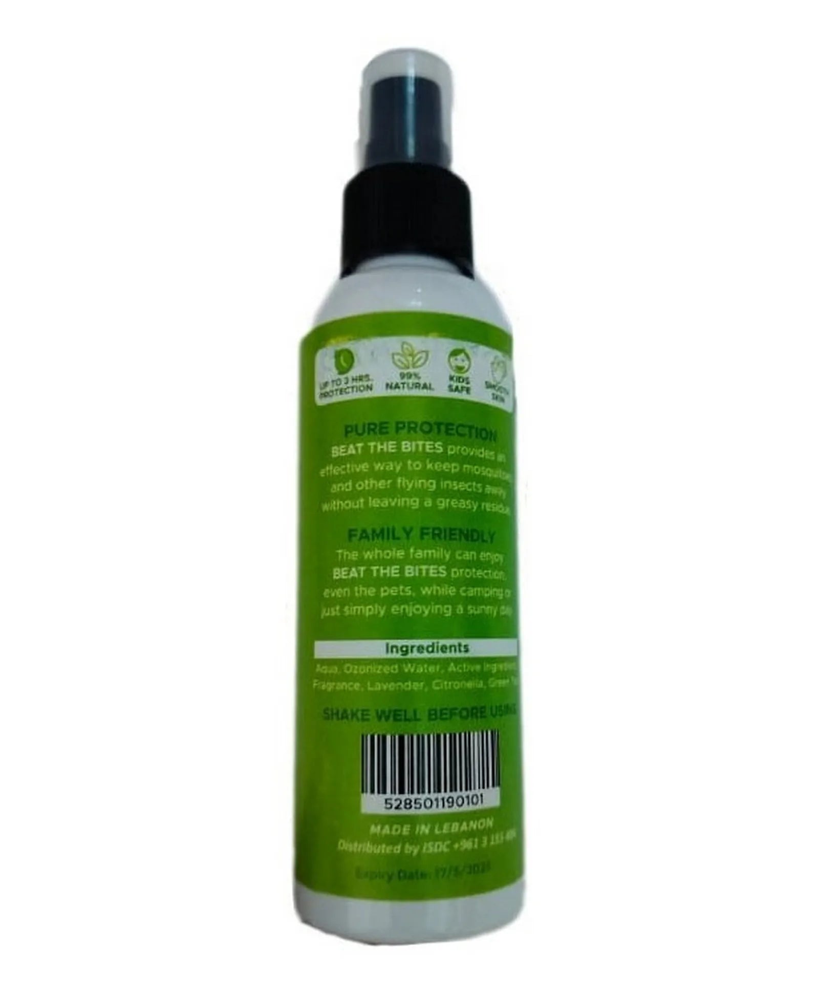 BeatBites 2in1 Organic Mosquito Repellent - 150ml - Laadlee