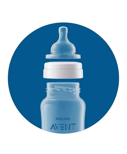 Philips Avent Anti-Colic Bottle Blue 260ml (Pack of 2) - Laadlee