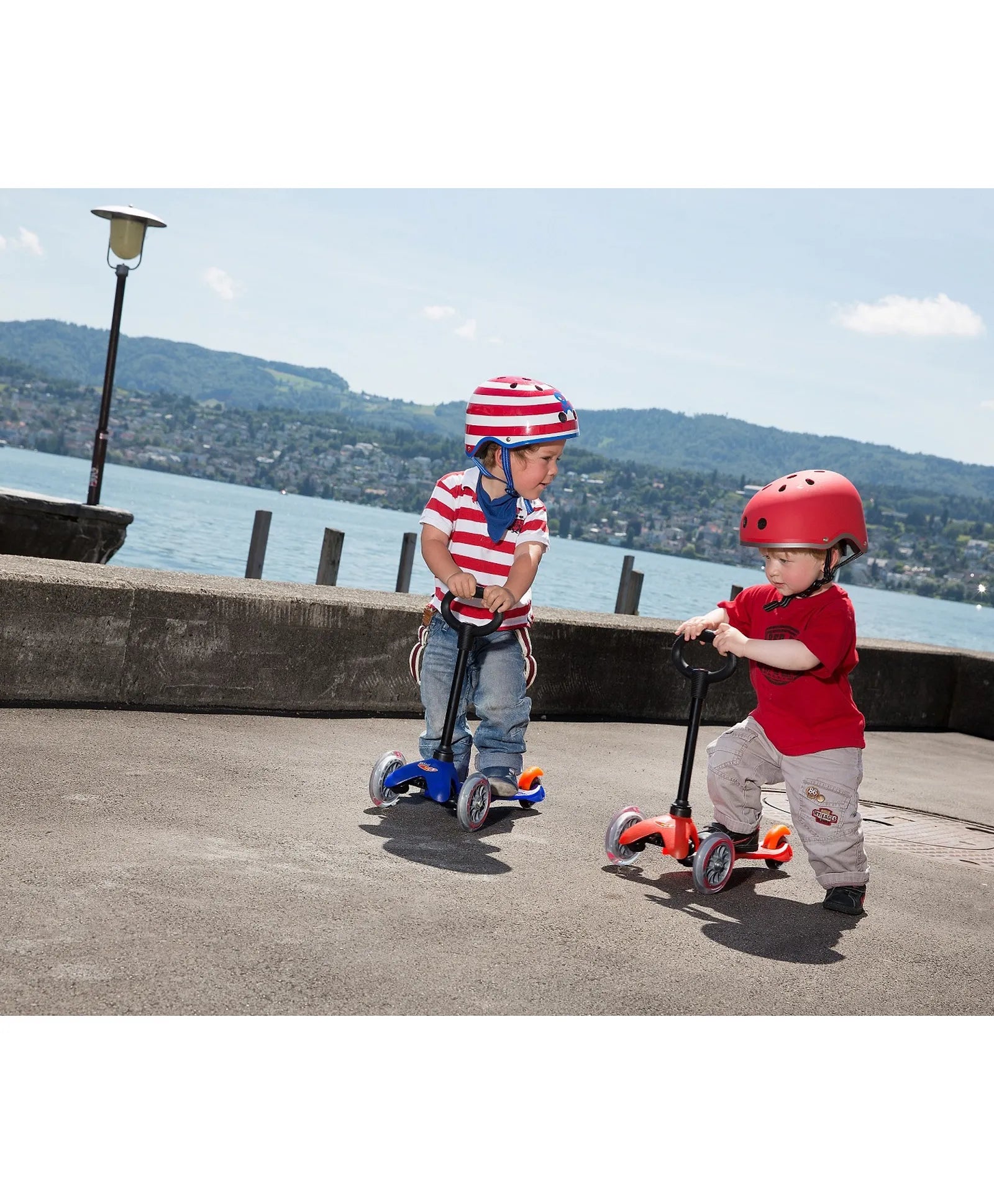 Micro Mini 3 In 1 Classic Scooter - Blue - Laadlee