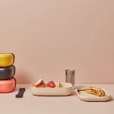 Ekobo - Go Rectangular Bento Lunch Box - White - Laadlee