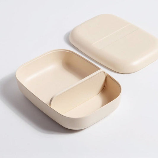 Ekobo - Go Rectangular Bento Lunch Box - White - Laadlee