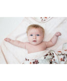 Lulujo Bamboo Crib Quilt - Eucalyptus - Laadlee