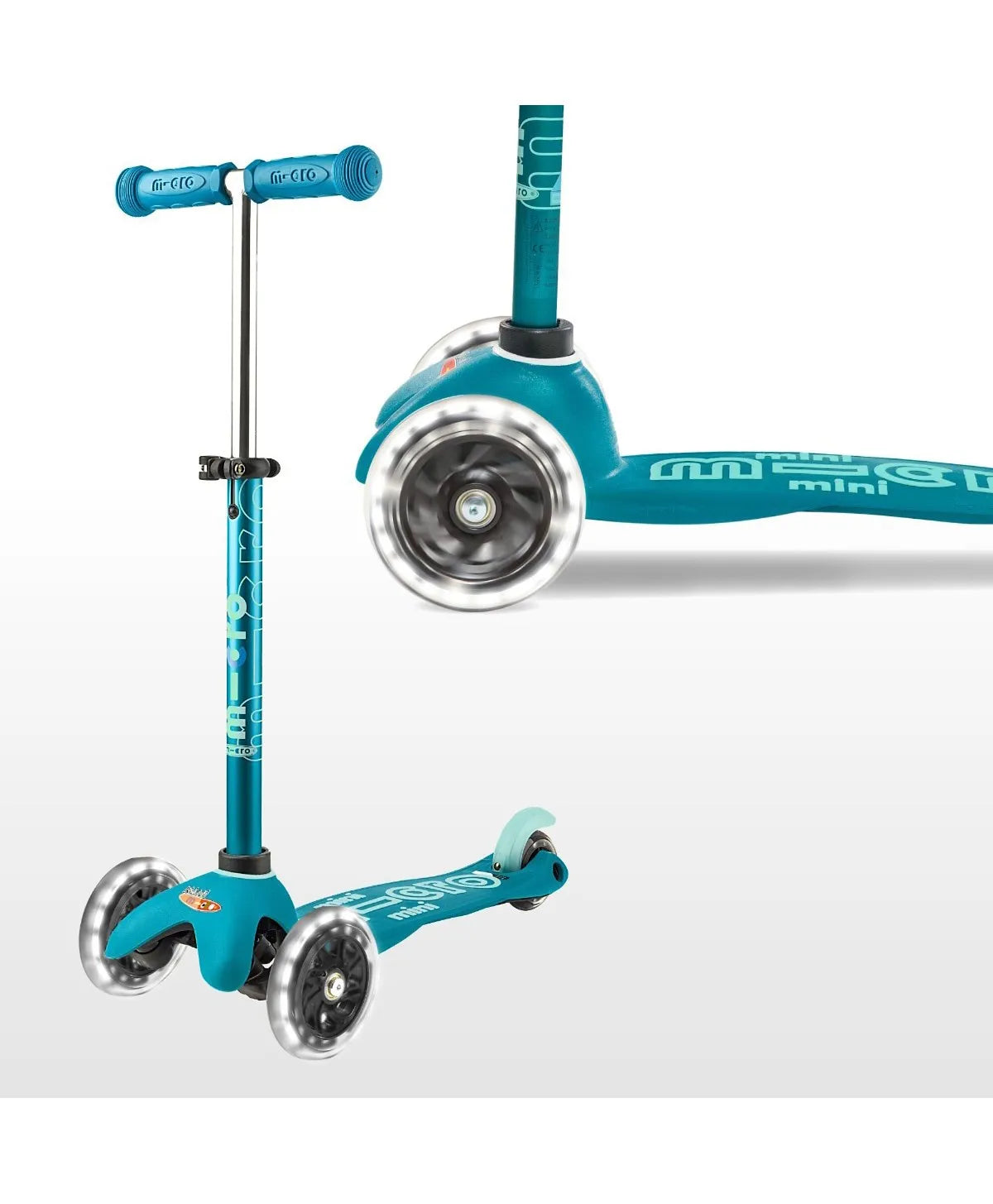 Micro Mini Deluxe Scooter - Aqua Blue - Laadlee
