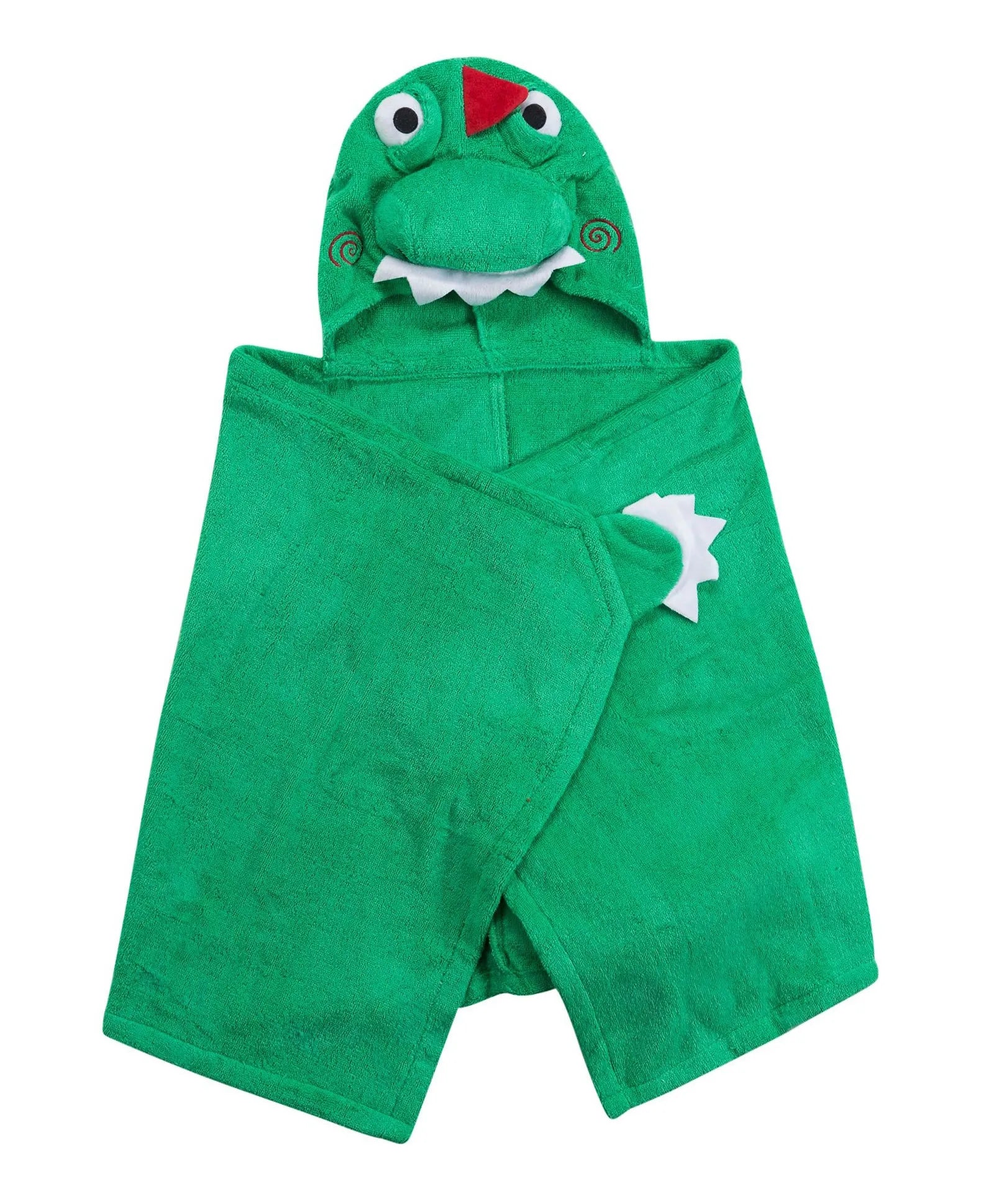 Zoocchini Hooded Towel - Devin the Dinosaur - Laadlee