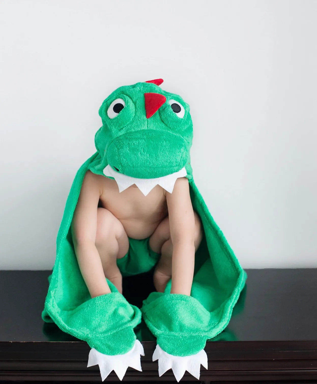 Zoocchini Hooded Towel - Devin the Dinosaur - Laadlee