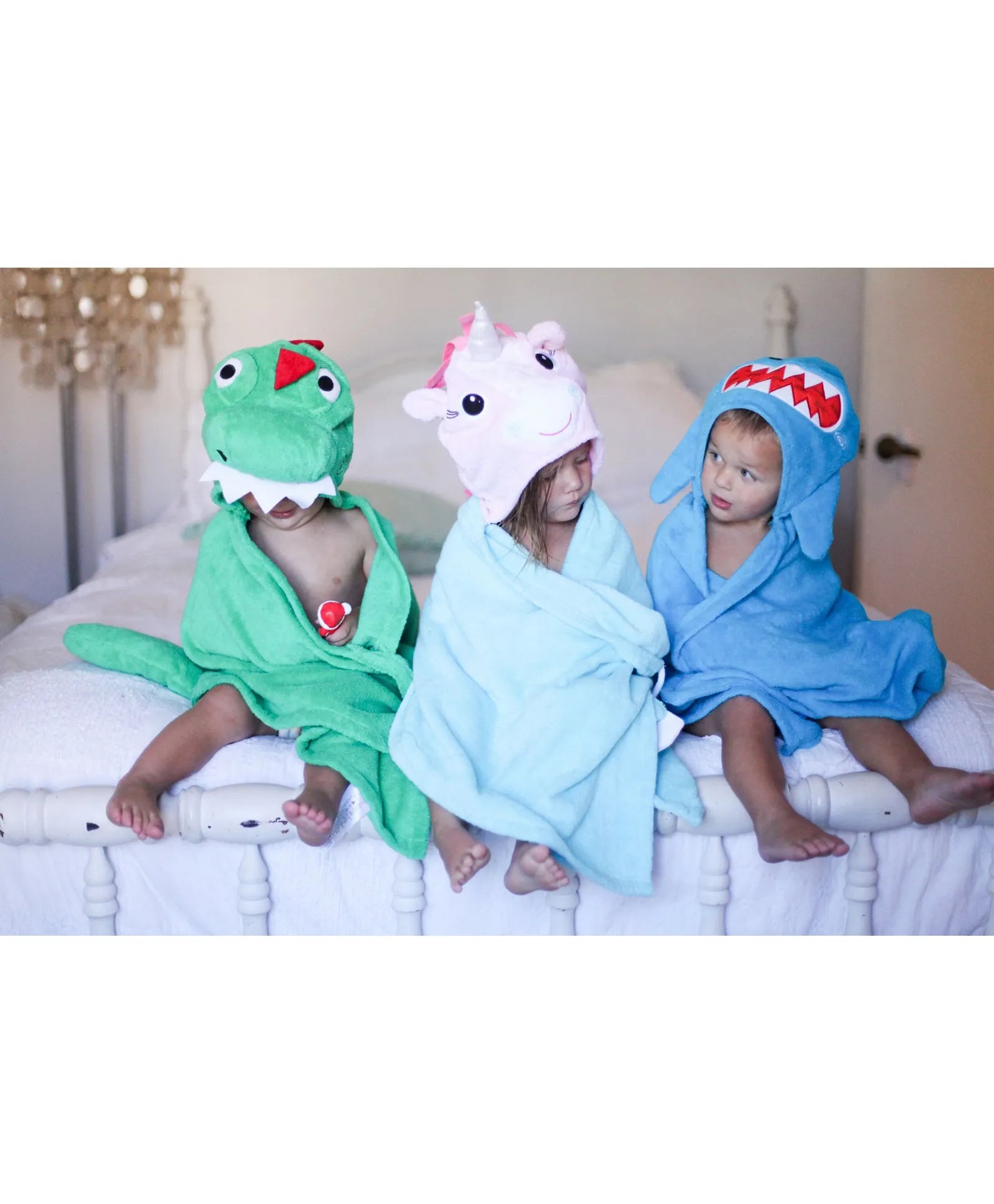 Zoocchini Hooded Towel - Devin the Dinosaur - Laadlee
