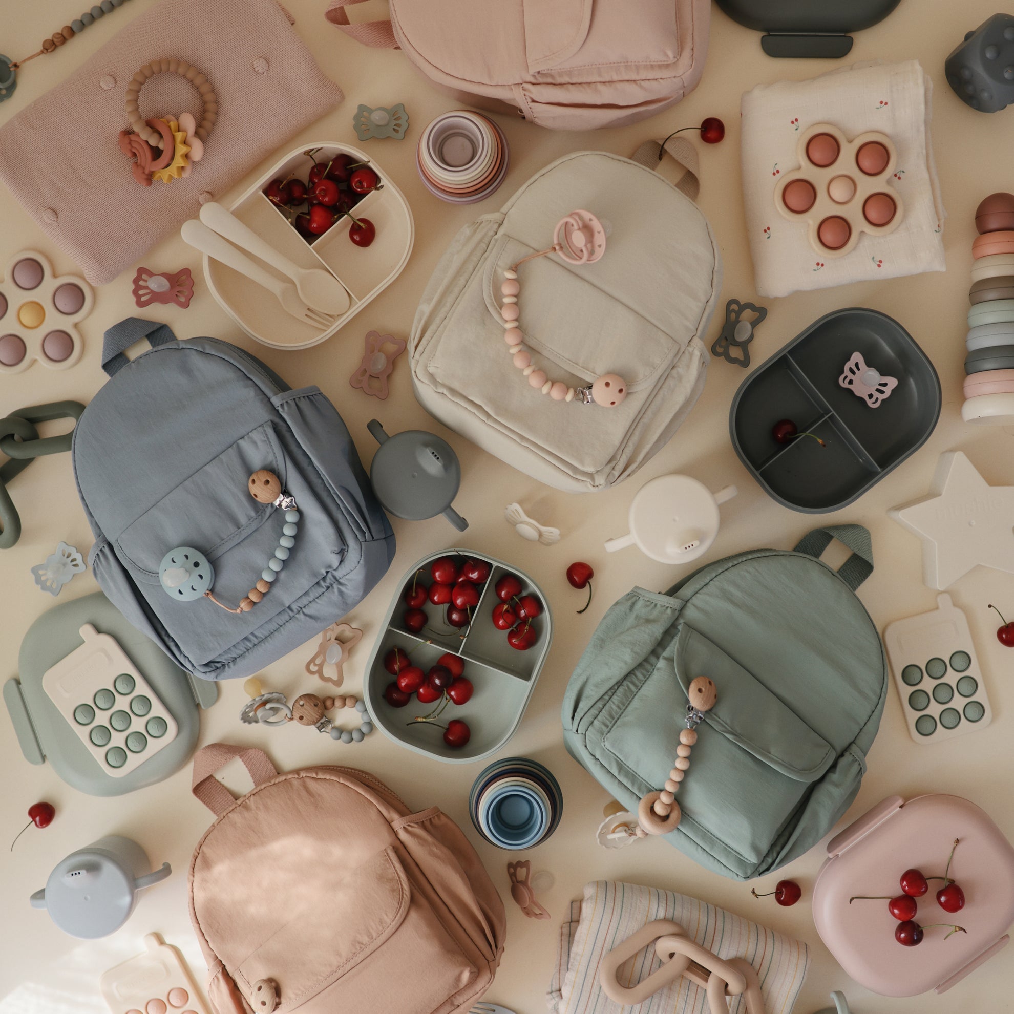 Mushie Lunchbox Ivory - Laadlee