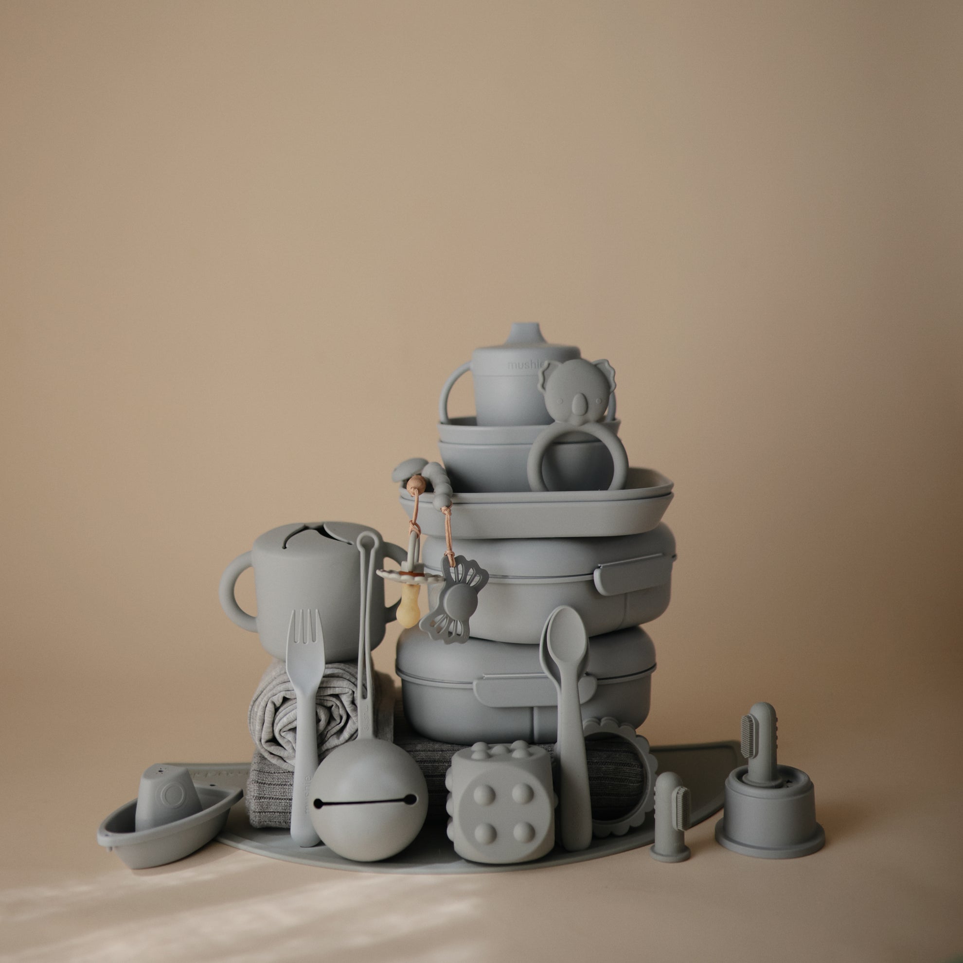 Mushie Trainer Sippy Cup Cloud - Laadlee