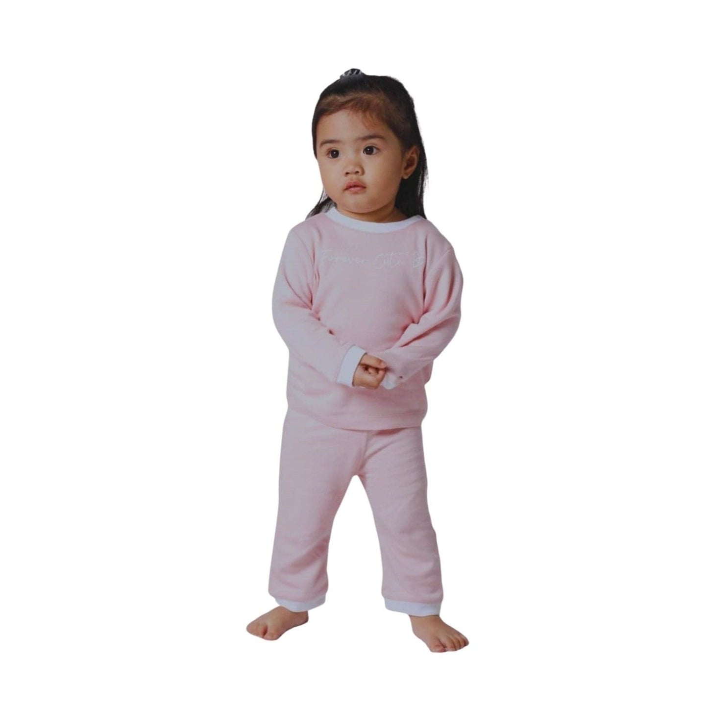 Forever Cute Pyjama Top - Pink - Laadlee