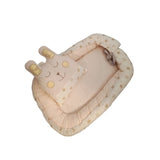 Forever Cute Newborn Bed with Pillow - Pink - Laadlee