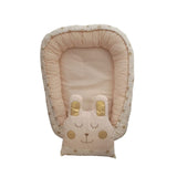 Forever Cute Newborn Bed with Pillow - Pink - Laadlee